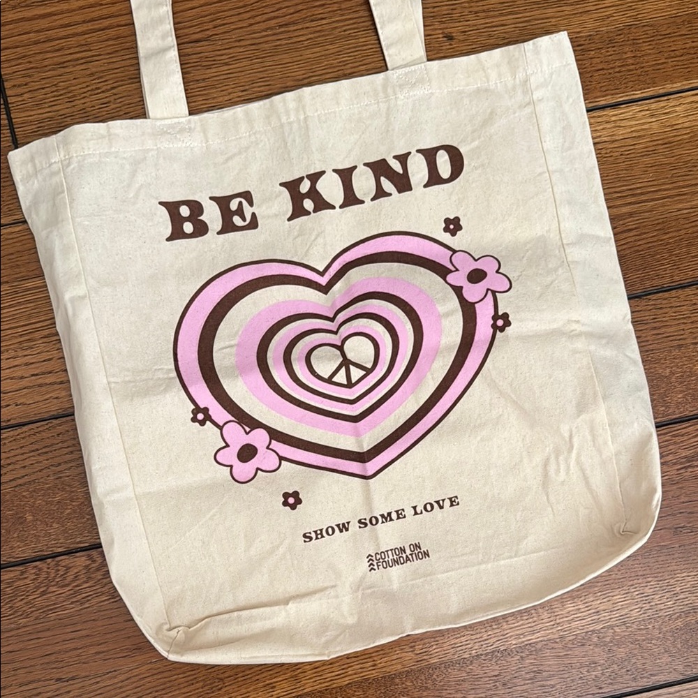 💗FREE💗COTTON ON Canvas Tote